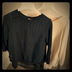 2 Luckybrand Sweaters